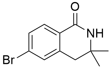 6-溴-3,3-二甲基-4-氫異喹啉-1-酮